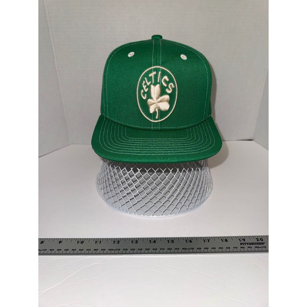 Mitchell & Ness Boston Celtics Snapback Hat Green NBA Hardwood Classics Cap Mens